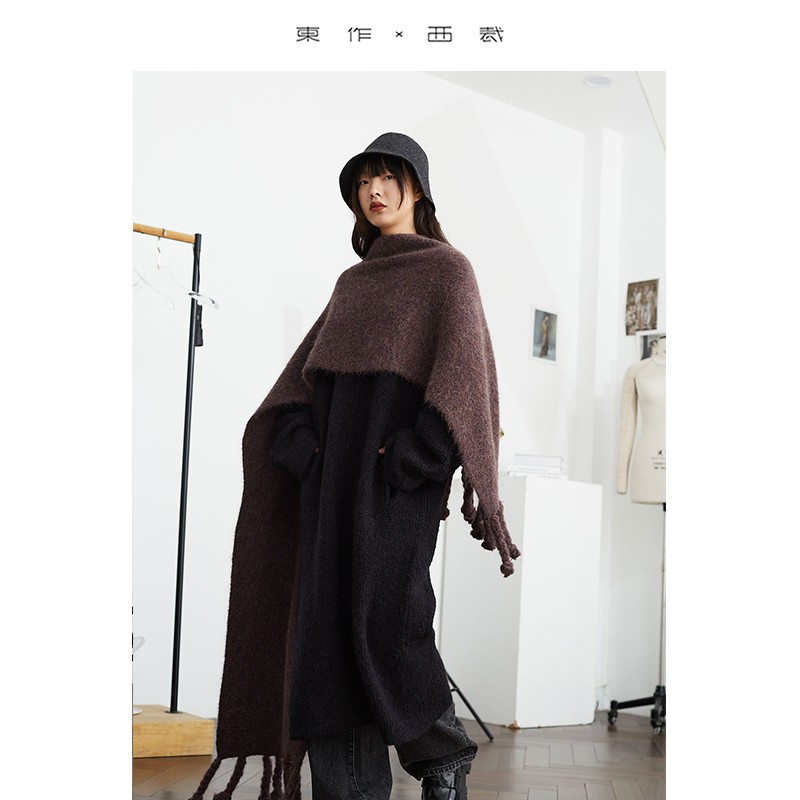78% Alpaca Wool~Purely Handmad - Wool Scarf Men review and price