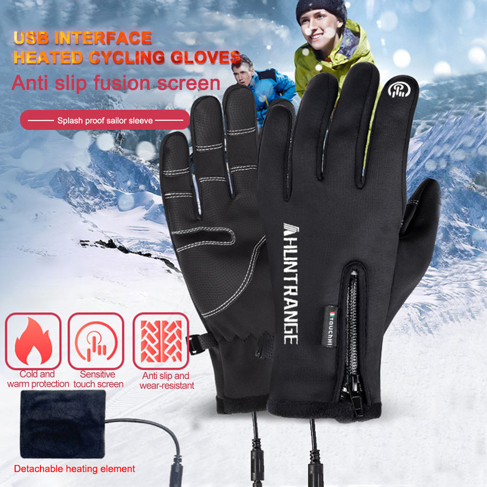 Winter Electric Heated Gloves  - Touch Screen Gloves review and price