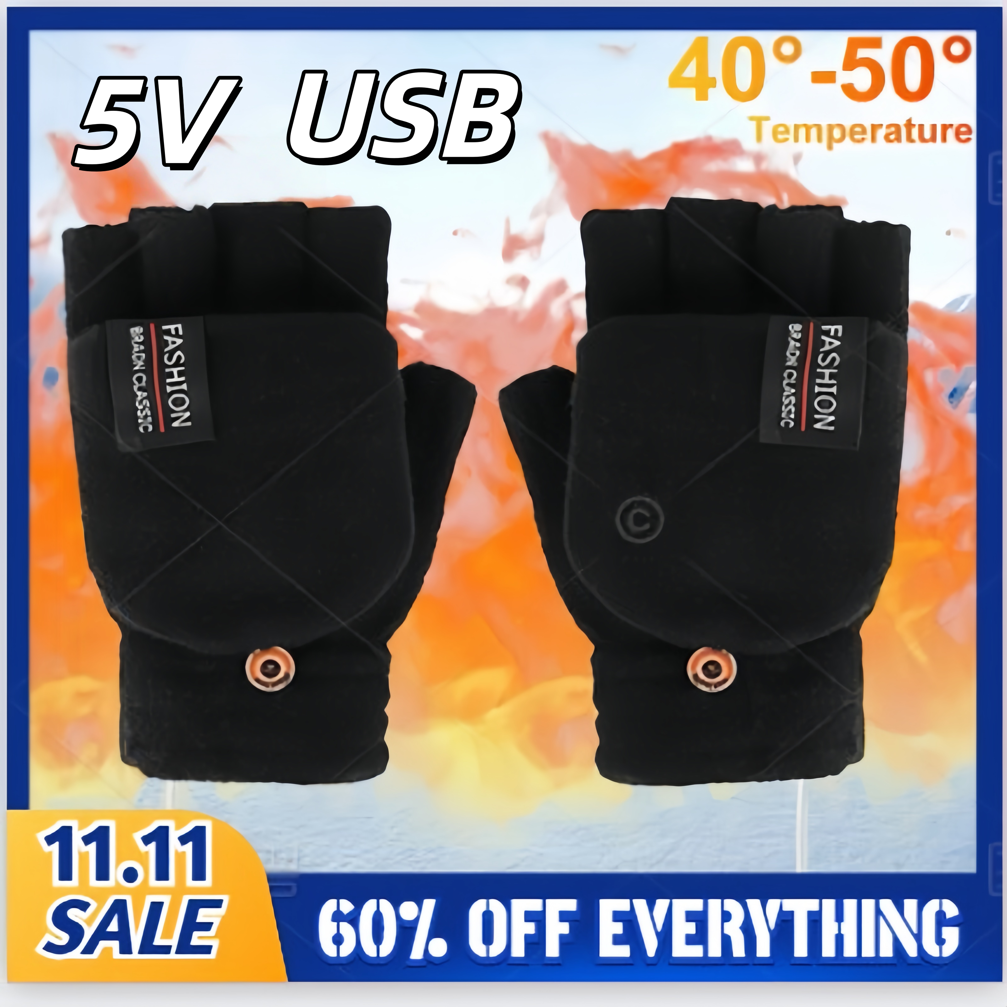 Electric USB Heating Gloves Ha - Hand Warmer Electric review and price