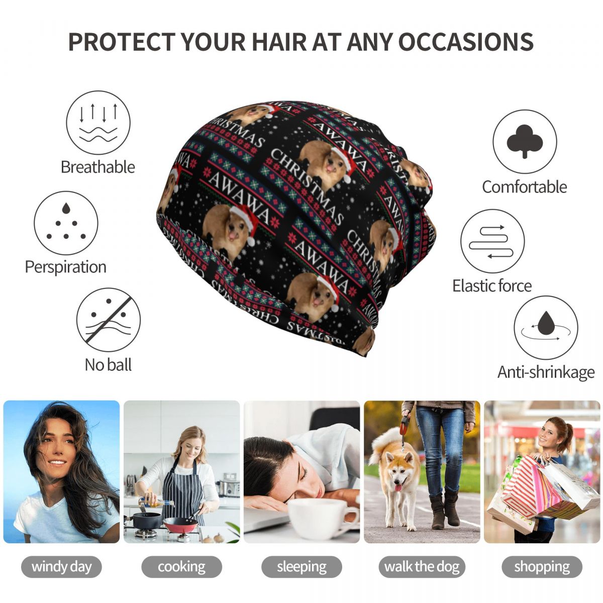 Rock Hyrax Merry Christmas Ugl - Knit Beanie Hat Warm review and price