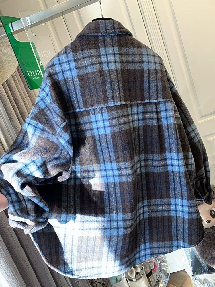 plus Size Women's Plaid Flanne - Flannel Shirt Lined review and price