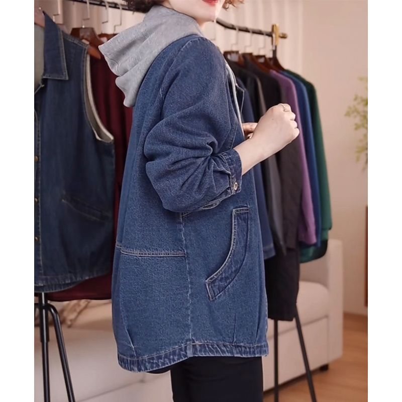 European High-Quality Denim Ja - Down Jacket Packable review and price
