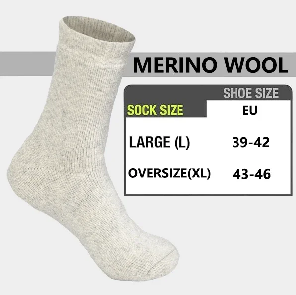 HOT  2026 3 Pairs Men Women Wo - Thermal Sock Wool review and price