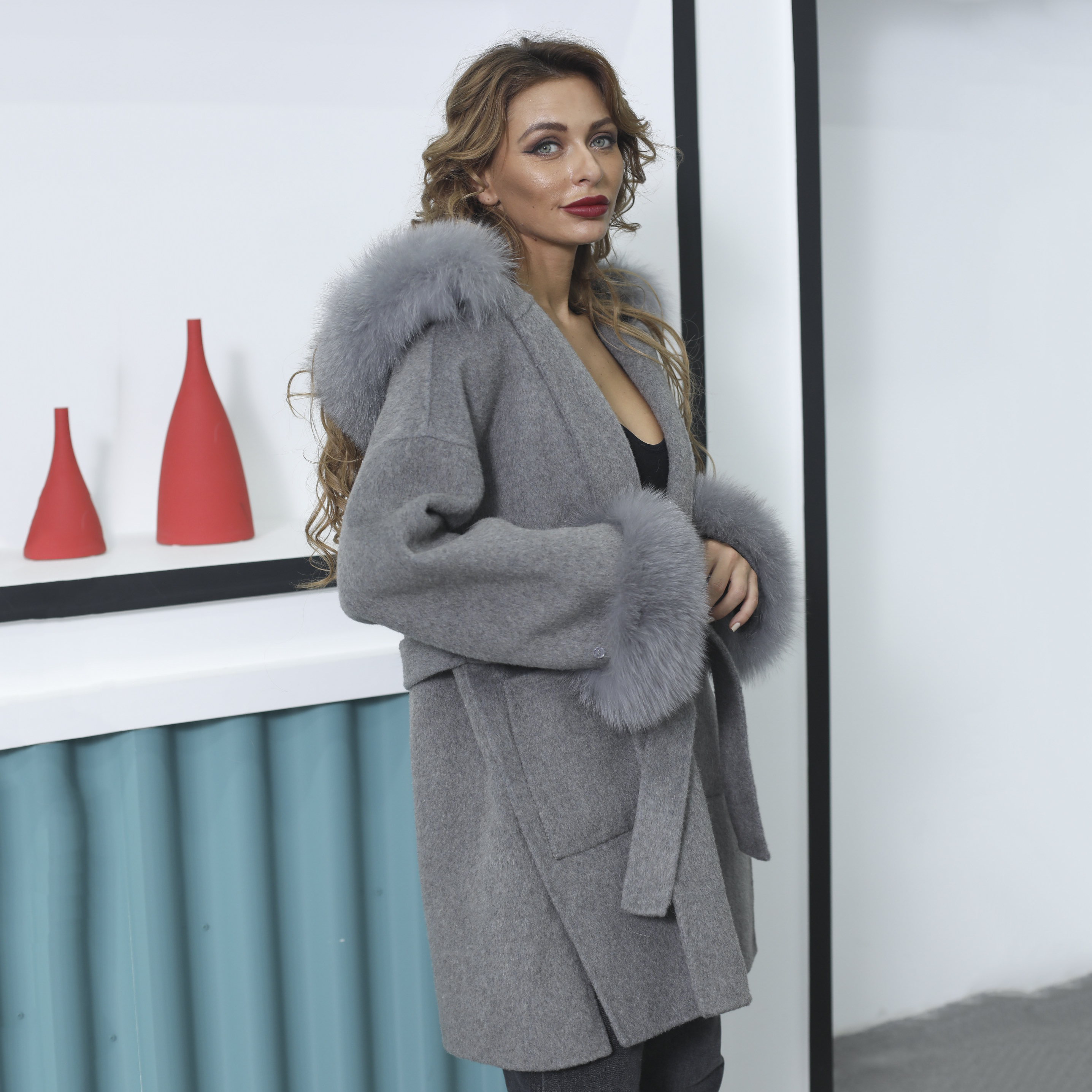 MISSJANEFUR Wool Coat with Rea - Wool Coat Peacoat review and price