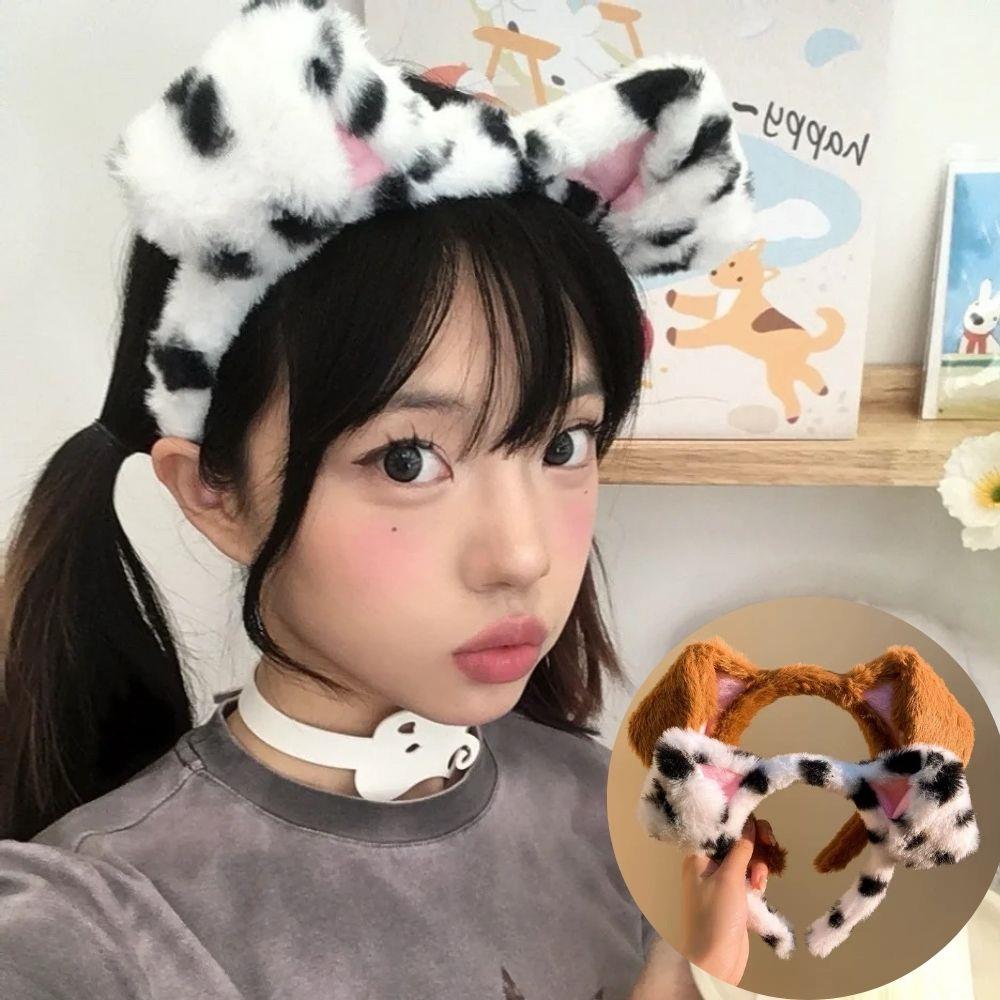 Spotted Dogs Folded Ear Hairba - Winter Headband Fleece review and price