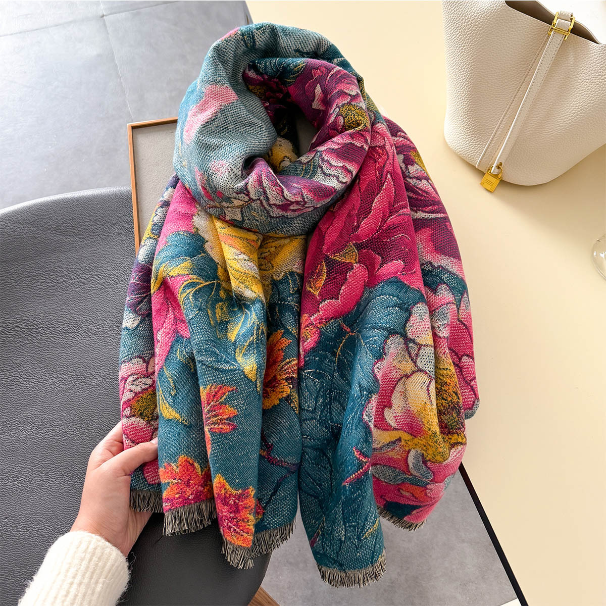 Warm Cashmere Scarf Women Shaw - Cashmere Pashmina Wrap review and price