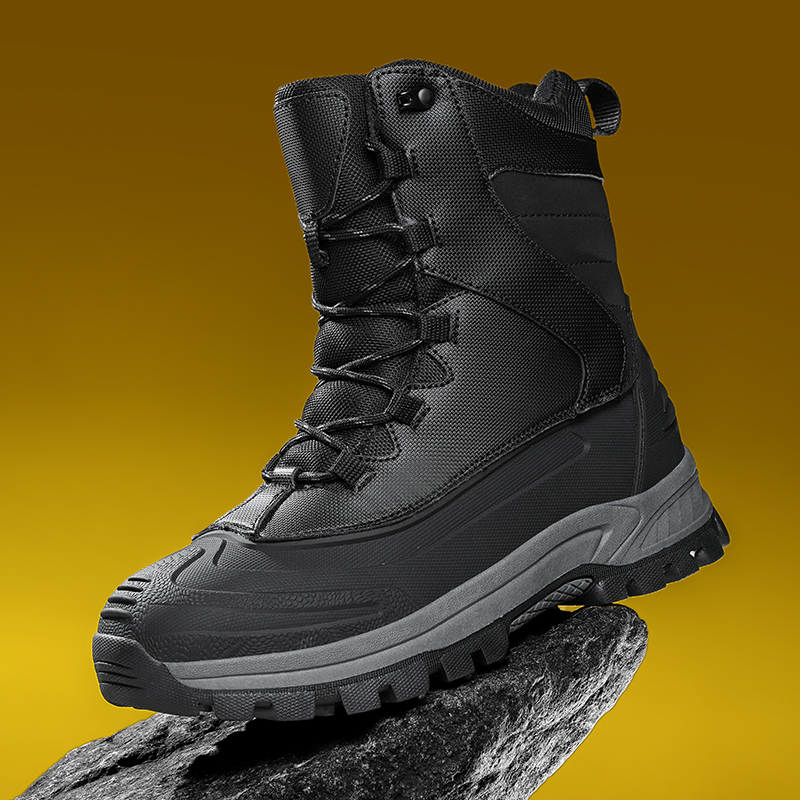 Men's Non-Slip Warm Hiking Sho - Waterproof Winter Boot review and price