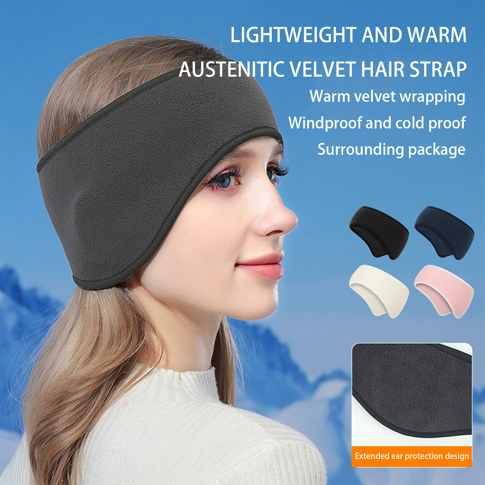 Lightweight Winter Fleece Ther - Fleece Ear Warmer Band review and price