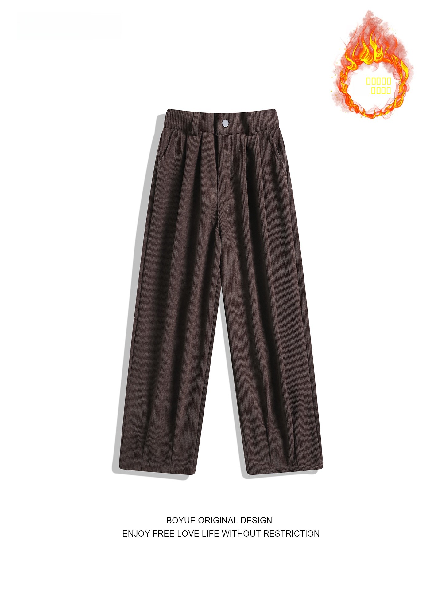Boyue Men's Thiened Corduroy S - Corduroy Pant Warm review and price
