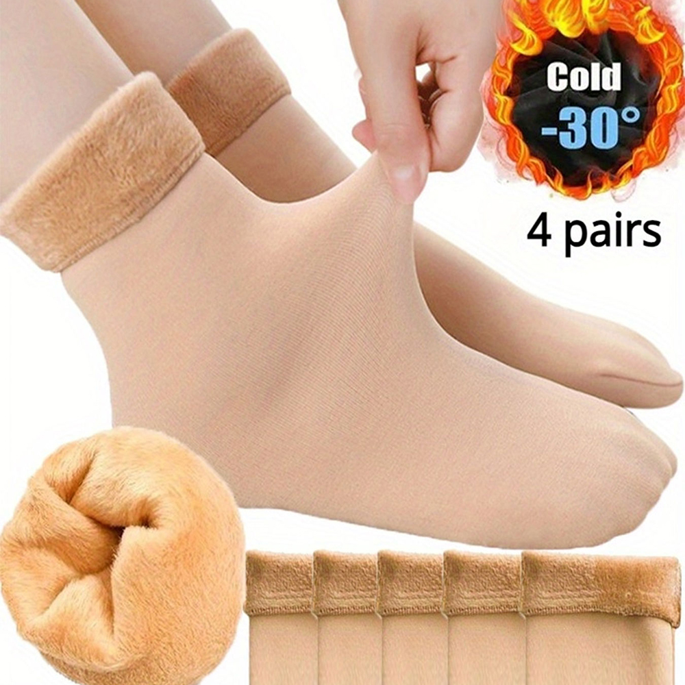 2/4 Pairs Winter Warm Thicken  - Thermal Sock Wool review and price