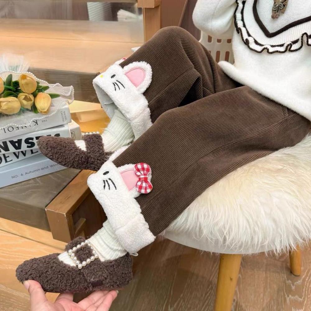 Kawaii Hello Kitty Girls Ins P - Corduroy Pant Warm review and price
