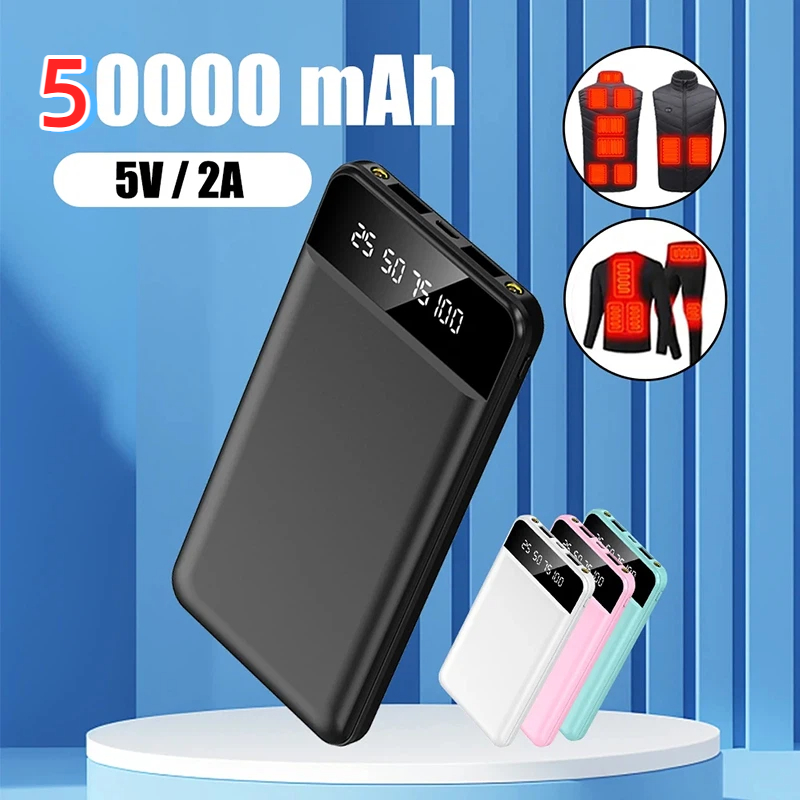 50000mah Portable Power Bank C - Heated Vest Battery review and price