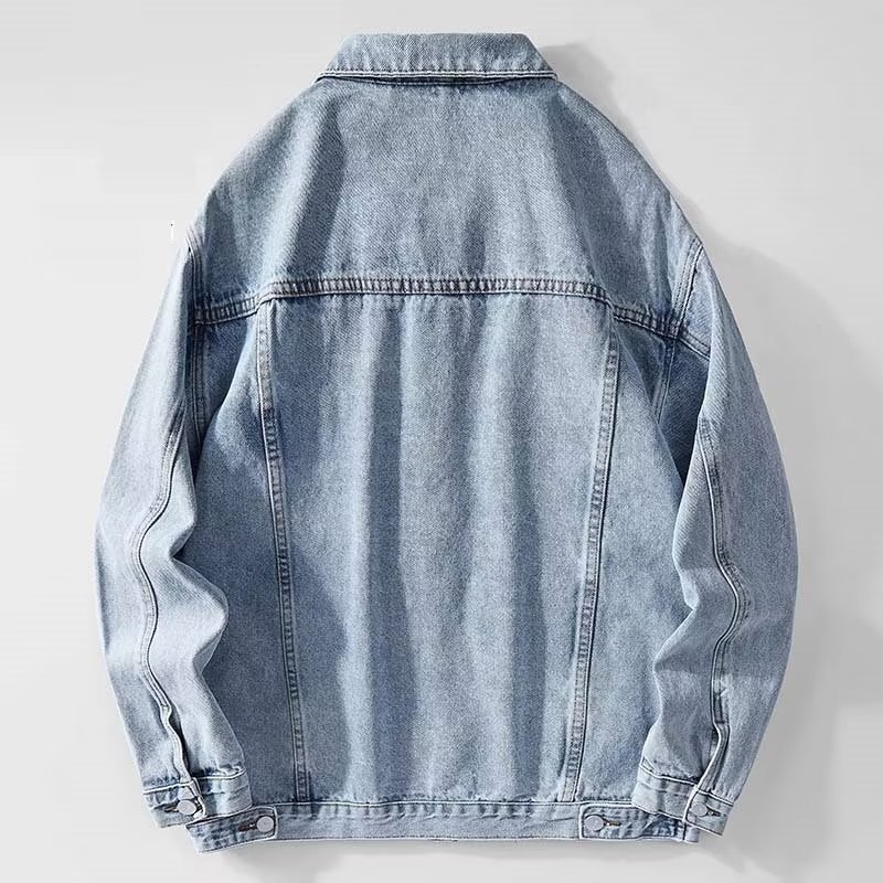 Denim Jacket Men  Single Breas - Down Jacket Packable review and price