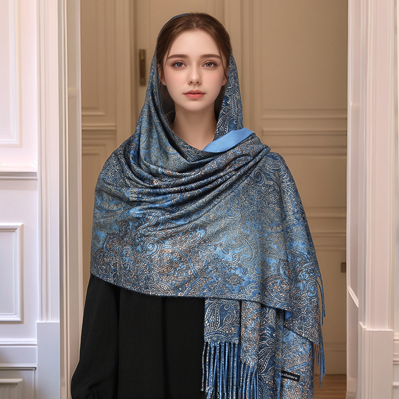 Luxury Paisley Pashmina Shawl  - Cashmere Pashmina Wrap review and price
