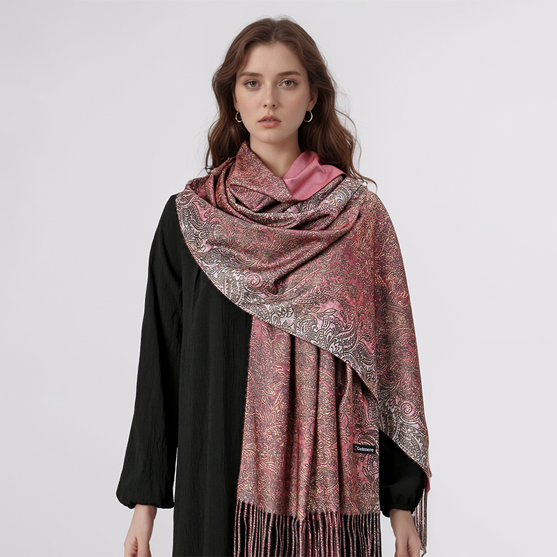 Luxury Paisley Pashmina Shawl  - Cashmere Pashmina Wrap review and price