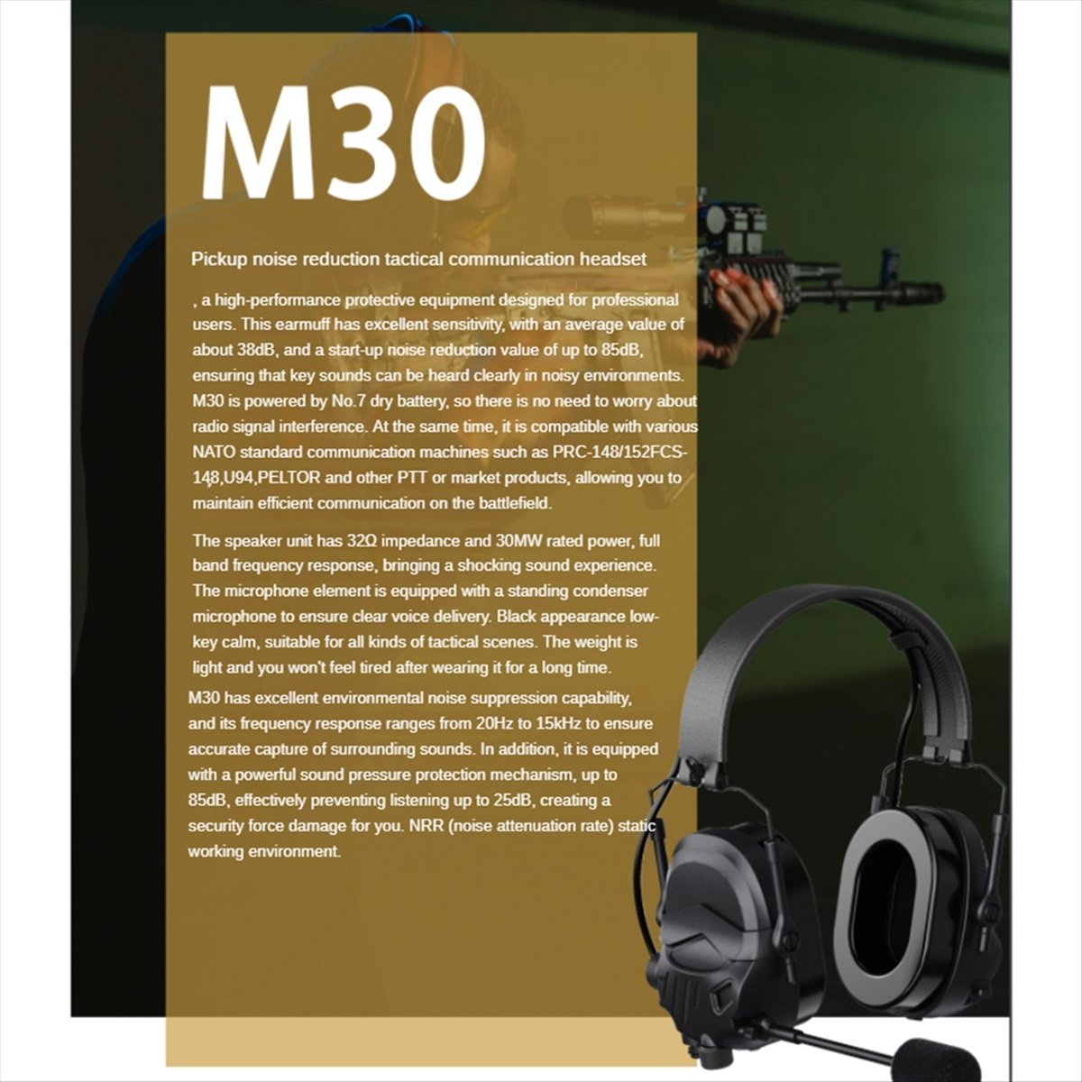 A64I  Headset with Microphone  - Earmuffs Foldable review and price