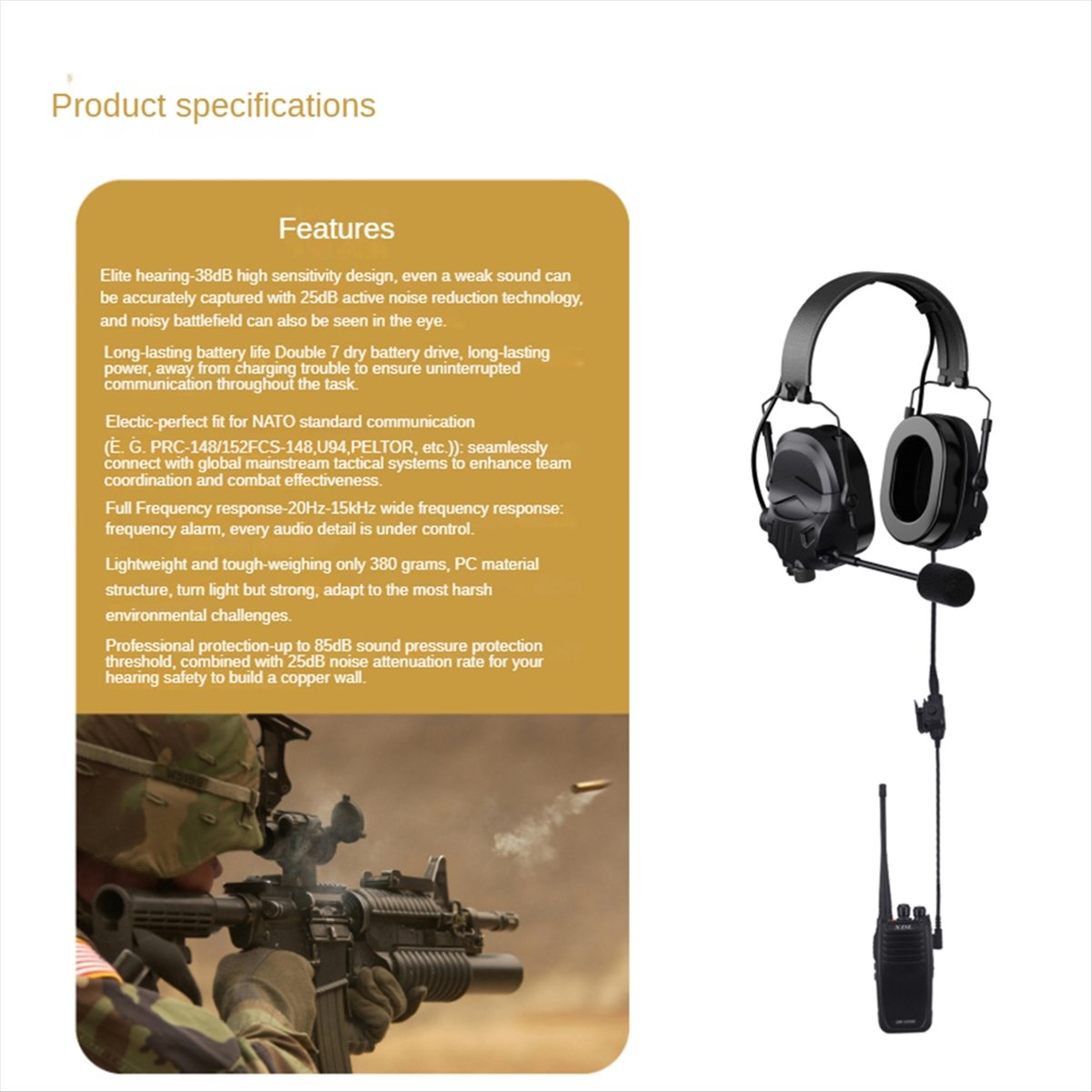 A64I  Headset with Microphone  - Earmuffs Foldable review and price