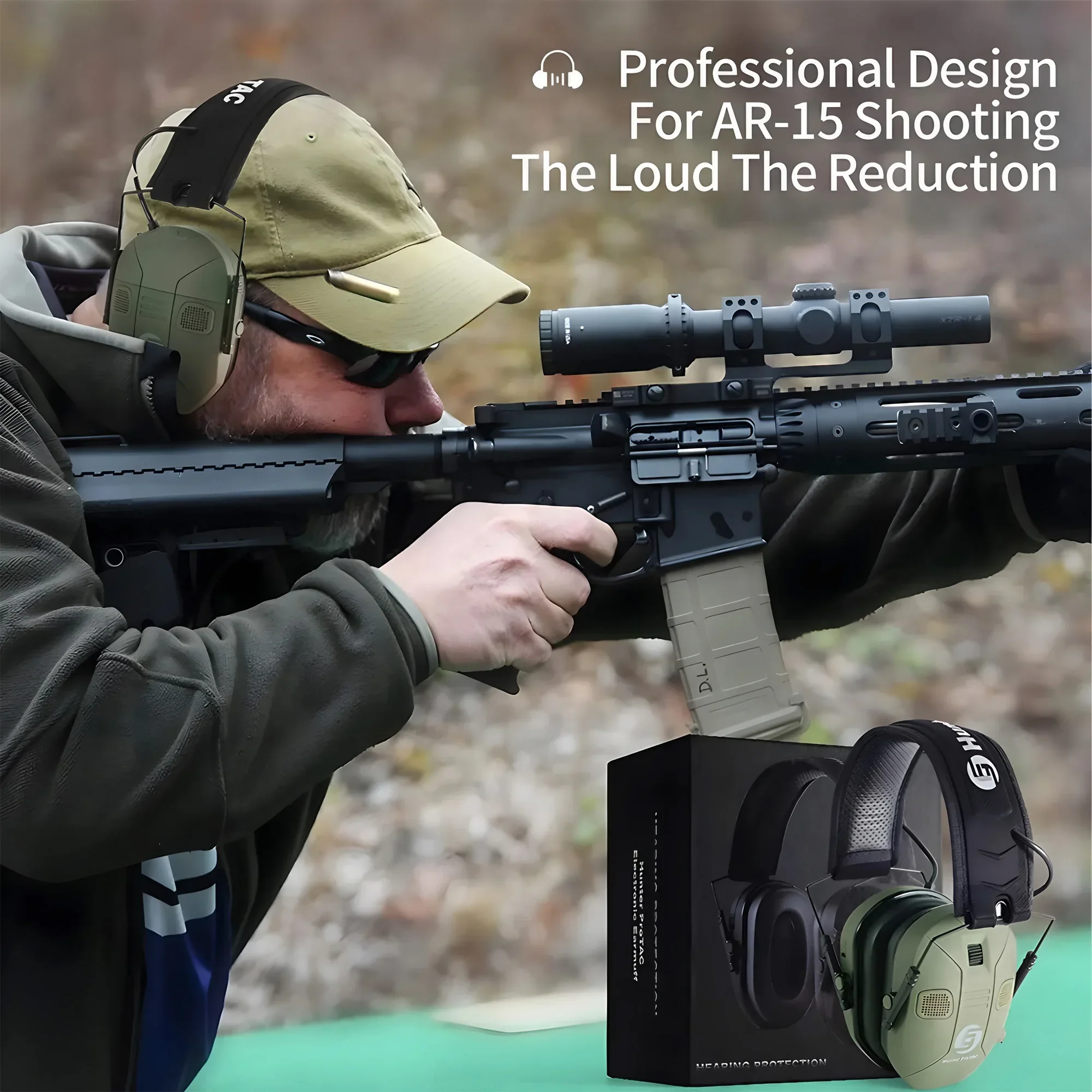 Tactical Foldable Earmuffs 360 - Earmuffs Foldable review and price