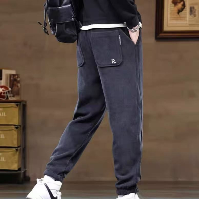 Men’s Winter Fleece Lined Pant - Corduroy Pant Warm review and price