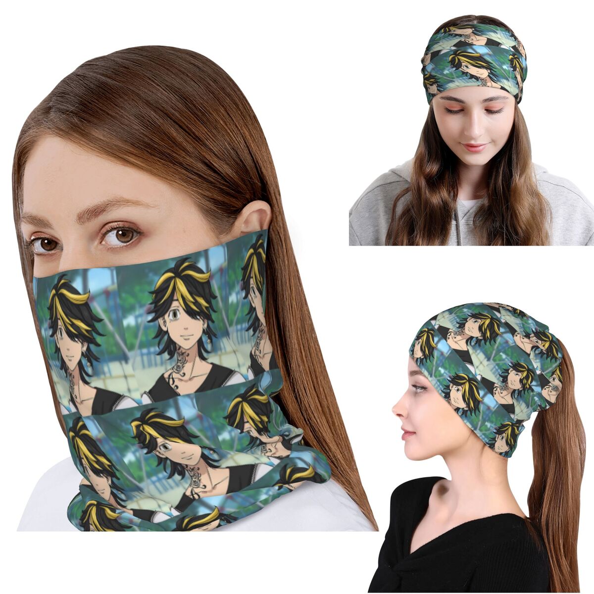 Anime Tokyo Revengers Kazutora - Knit Beanie Hat Warm review and price