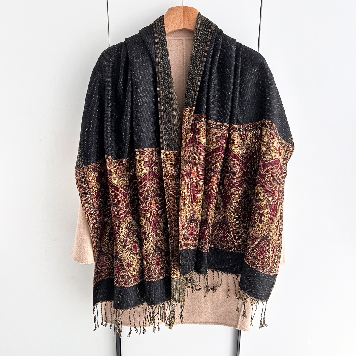 Luxury Scarf For Women Autumn  - Cashmere Pashmina Wrap review and price