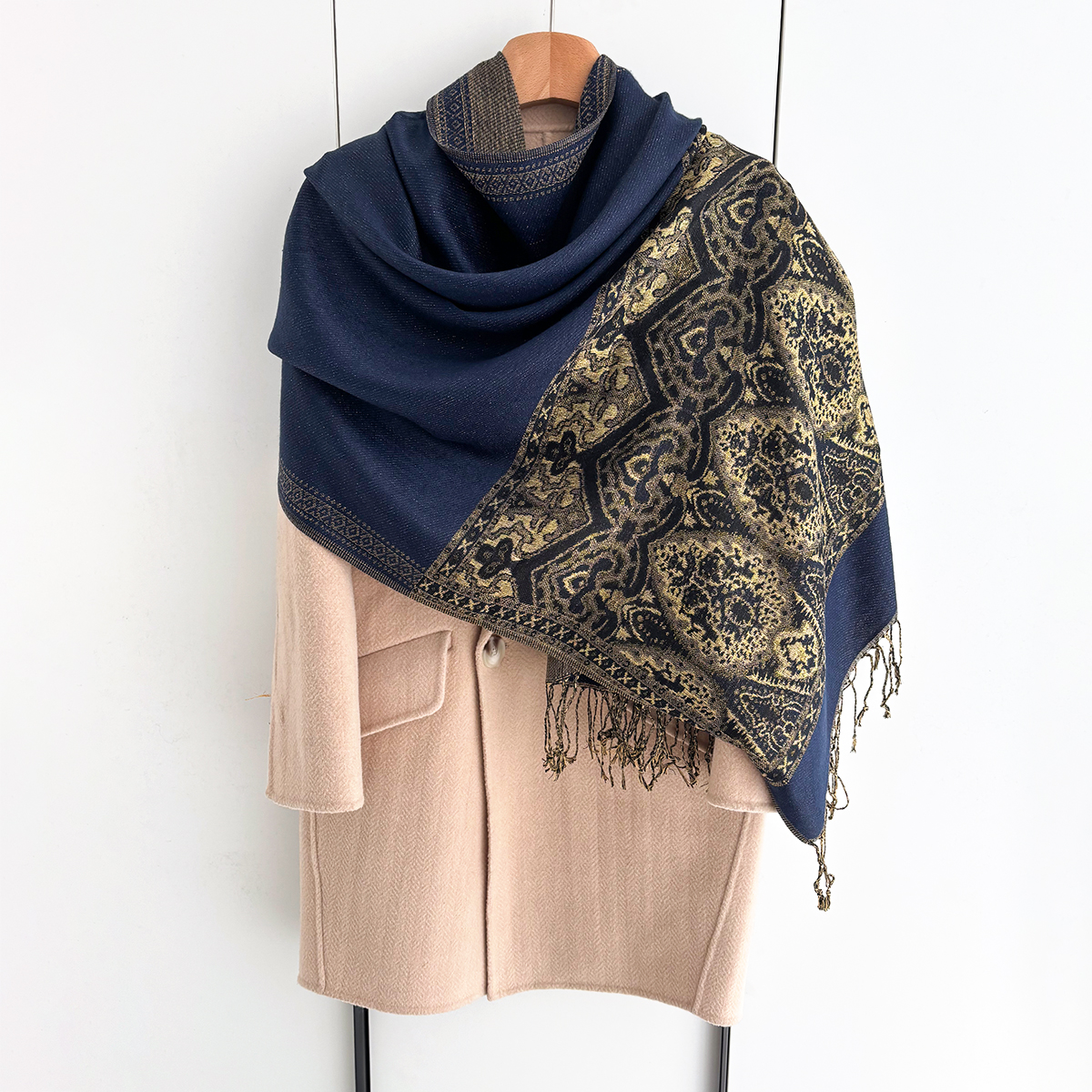 Luxury Scarf For Women Autumn  - Cashmere Pashmina Wrap review and price