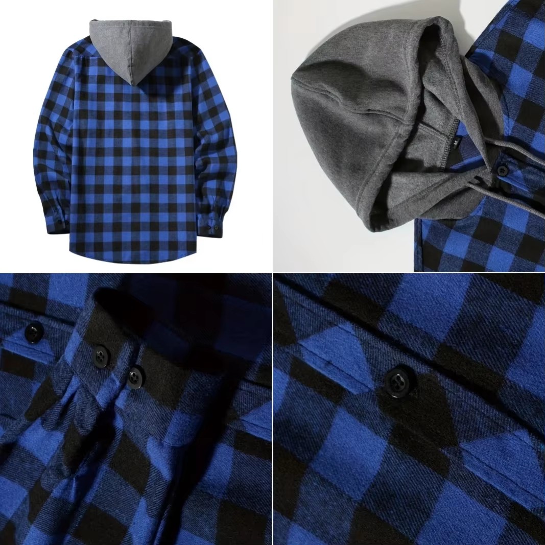 Men's Business Spring And Autu - Flannel Shirt Lined review and price