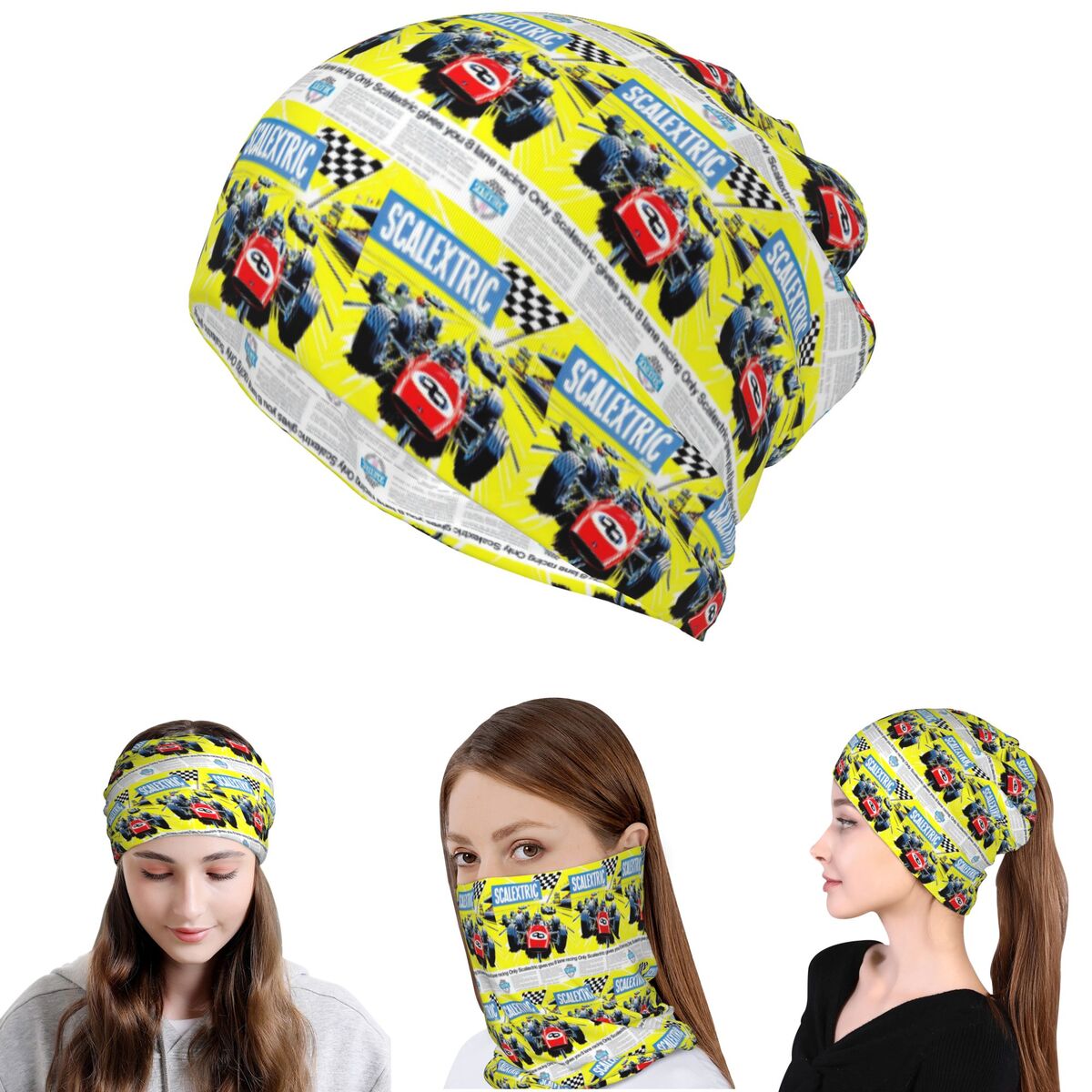 Scalextric Vintage Stuff Banda - Knit Beanie Hat Warm review and price