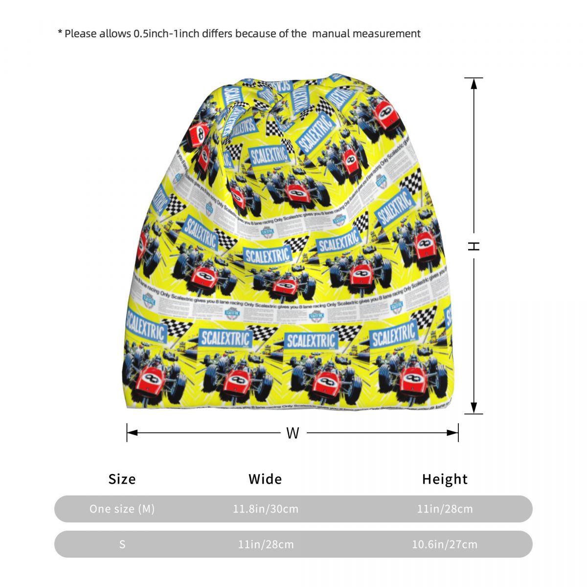 Scalextric Vintage Stuff Banda - Knit Beanie Hat Warm review and price