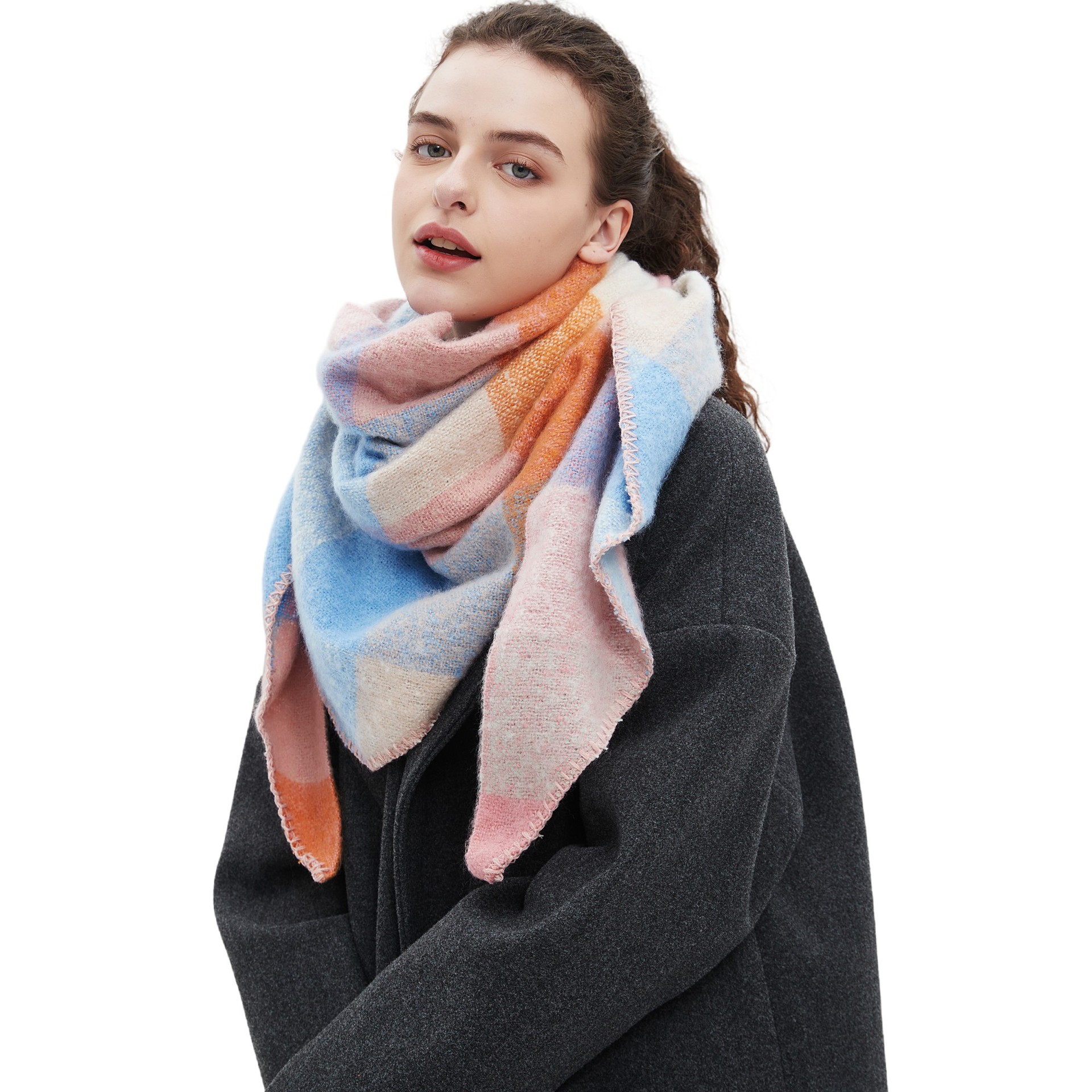 Women's Plaid Scarf Shawl  Sho - Shawl Wrap Winter review and price