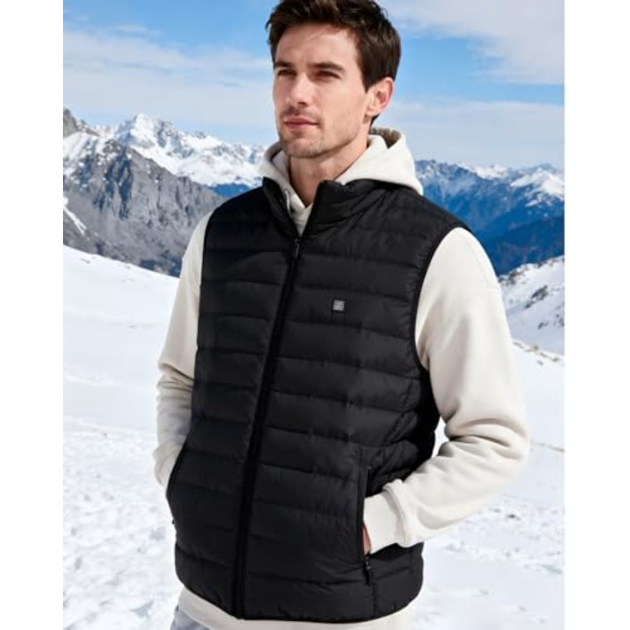 Men's Lightweight Heated Vest  - Heated Vest Battery review and price