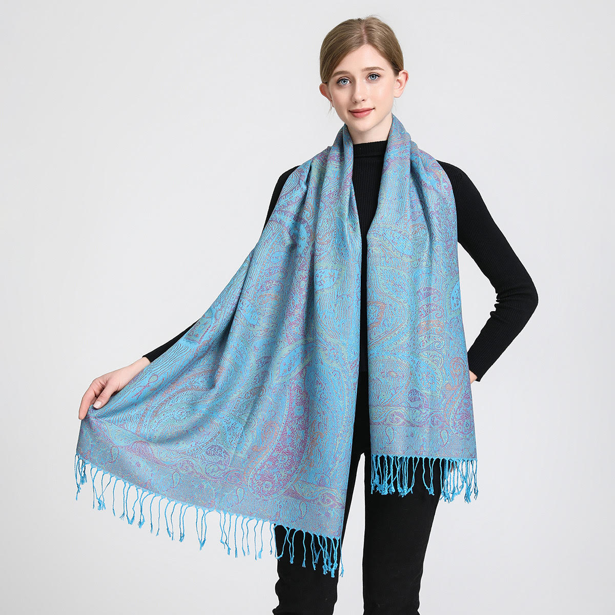 Tassel Blanket Design Thick Pa - Cashmere Pashmina Wrap review and price