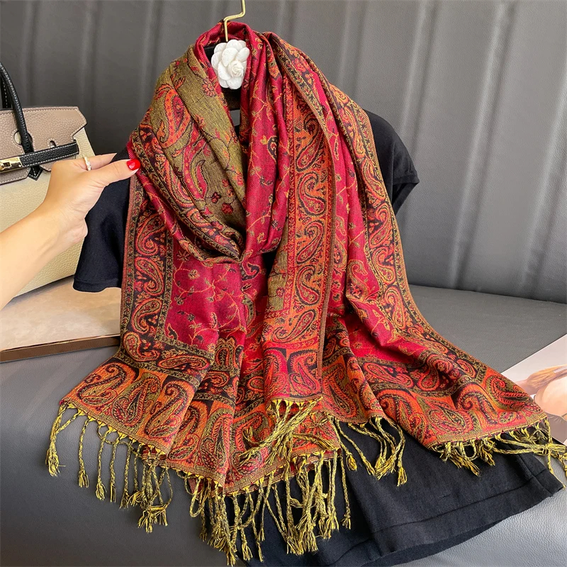 Tassel Blanket Design Thick Pa - Cashmere Pashmina Wrap review and price