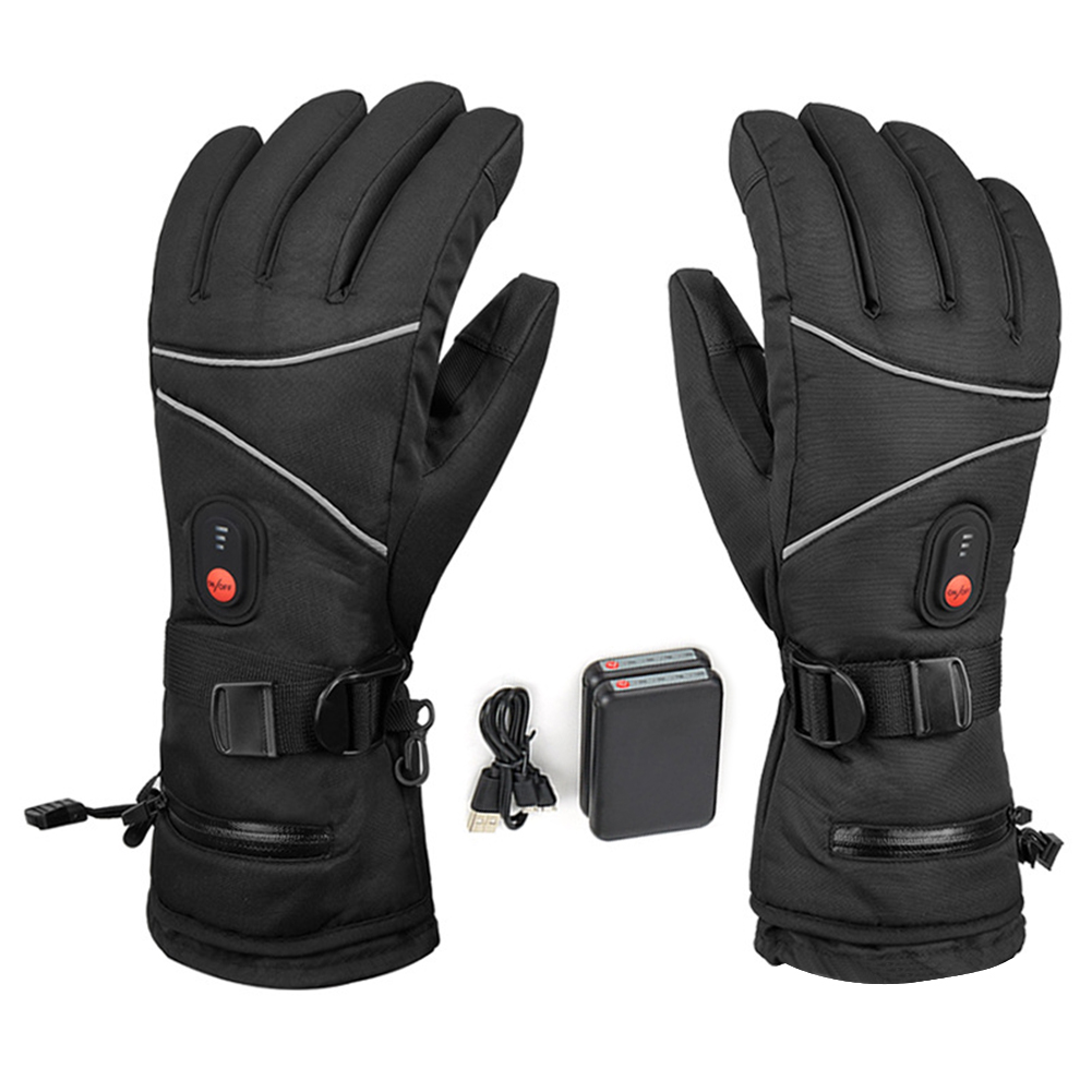 1 Pair Electric Heating Gloves - Touch Screen Gloves review and price