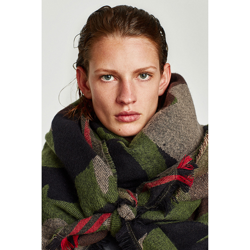Camouflage Leopard Print Echar - Cashmere Pashmina Wrap review and price