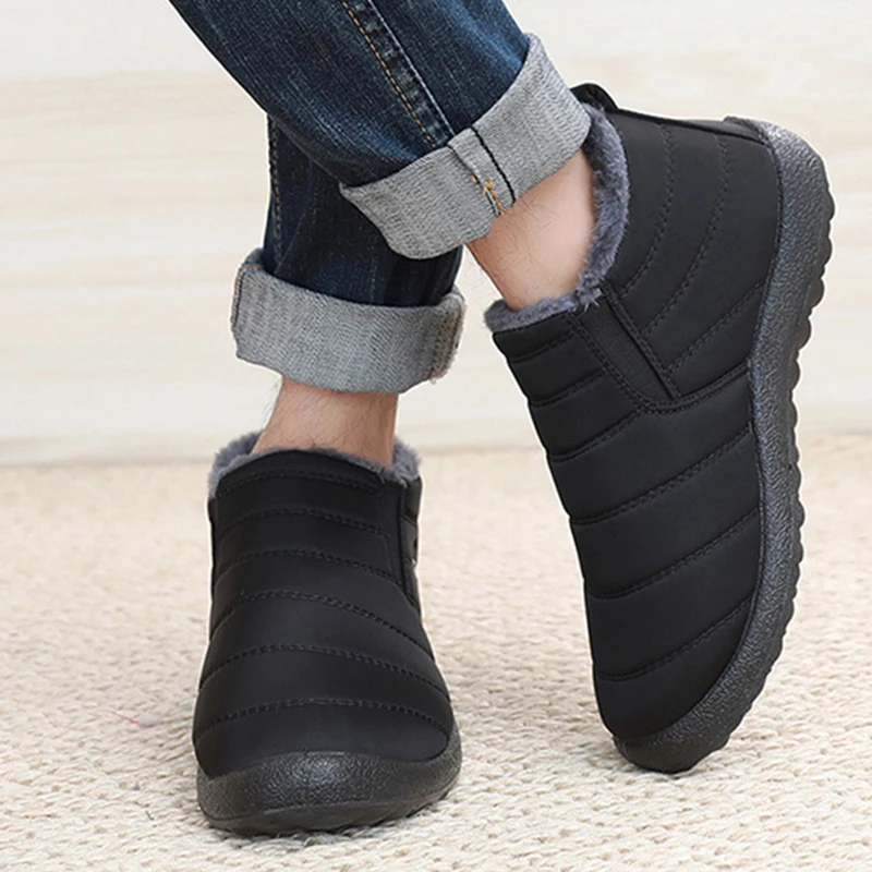 Fashion Men's Snow Boots Ankle - Waterproof Winter Boot review and price