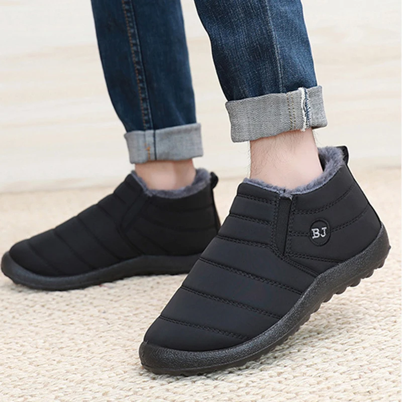 Fashion Men's Snow Boots Ankle - Waterproof Winter Boot review and price
