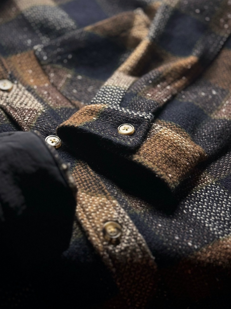 Mens American Vintage Yarn Dye - Flannel Shirt Lined review and price