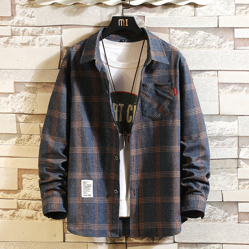 2025 Summer Men's Plaid Shirt  - Flannel Shirt Lined review and price