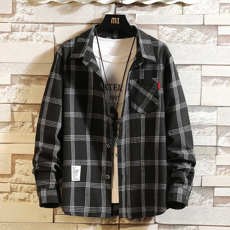 2025 Summer Men's Plaid Shirt  - Flannel Shirt Lined review and price