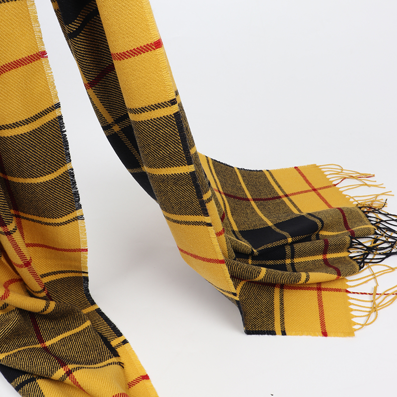 2022 winter men plaid scarf ca - Wool Scarf Men review and price