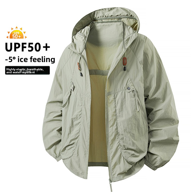 UPF50+ New Fashion Men Summer  - Down Jacket Packable review and price