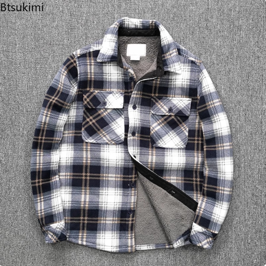 Mens Winter Fleece Linend Warm - Flannel Shirt Lined review and price
