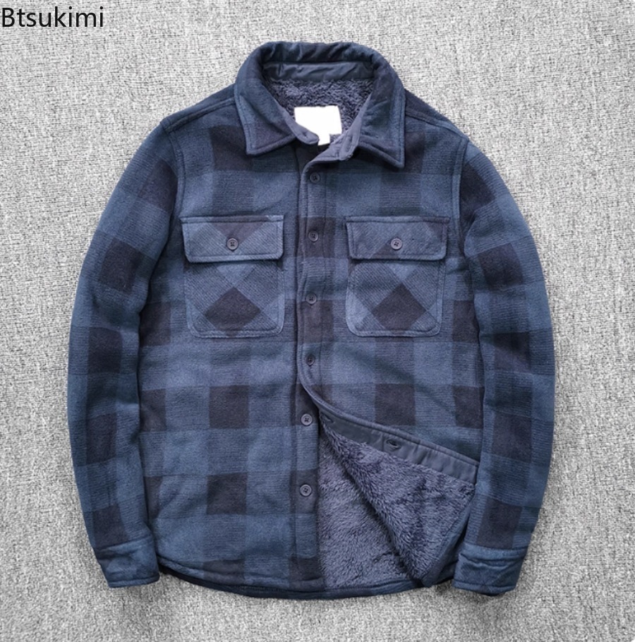 Mens Winter Fleece Linend Warm - Flannel Shirt Lined review and price