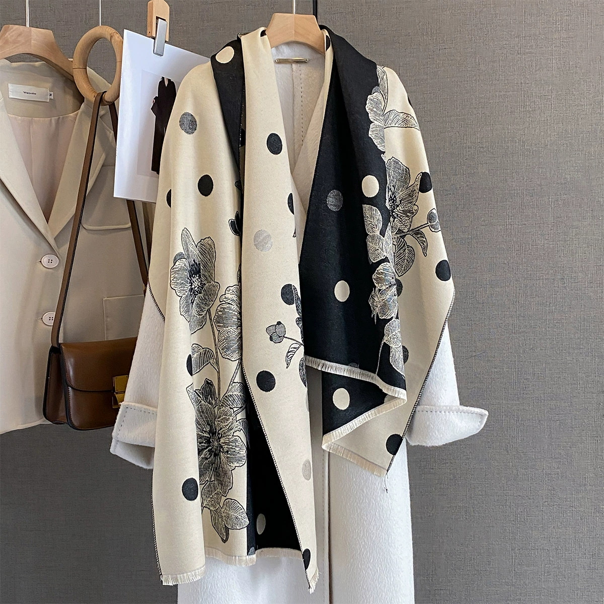 2025 Women Thicken Luxury Wint - Cashmere Pashmina Wrap review and price