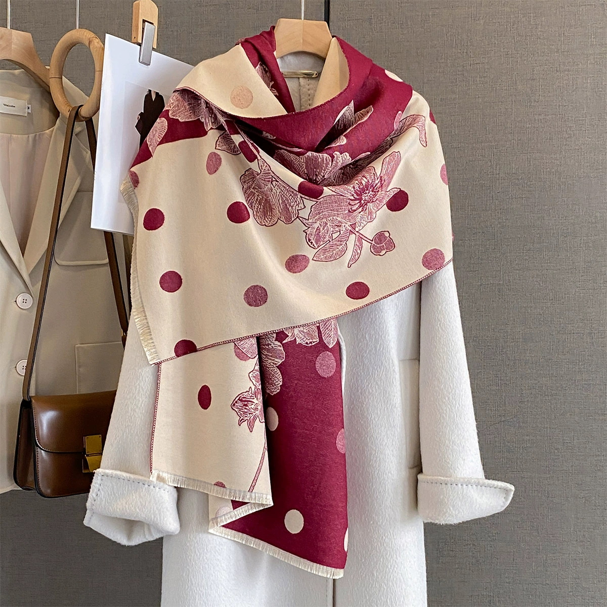 2025 Women Thicken Luxury Wint - Cashmere Pashmina Wrap review and price
