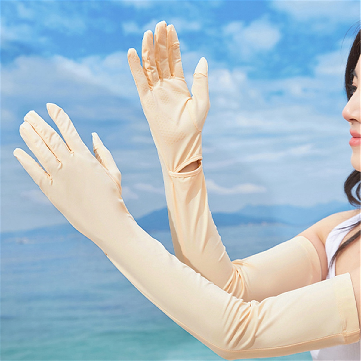 A11I Women UV Long Sun Protect - Touch Screen Gloves review and price