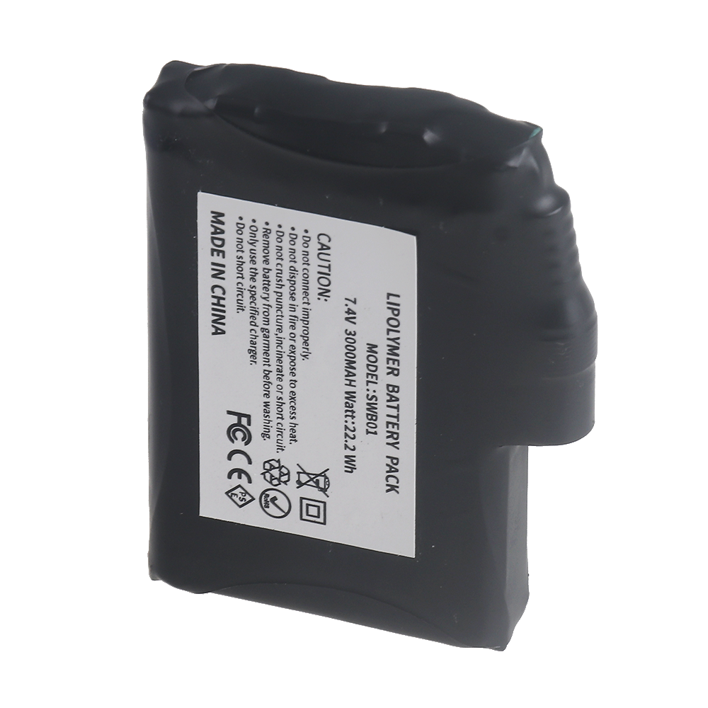 7.4V 3000mah Li-Polymer Batter - Heated Vest Battery review and price