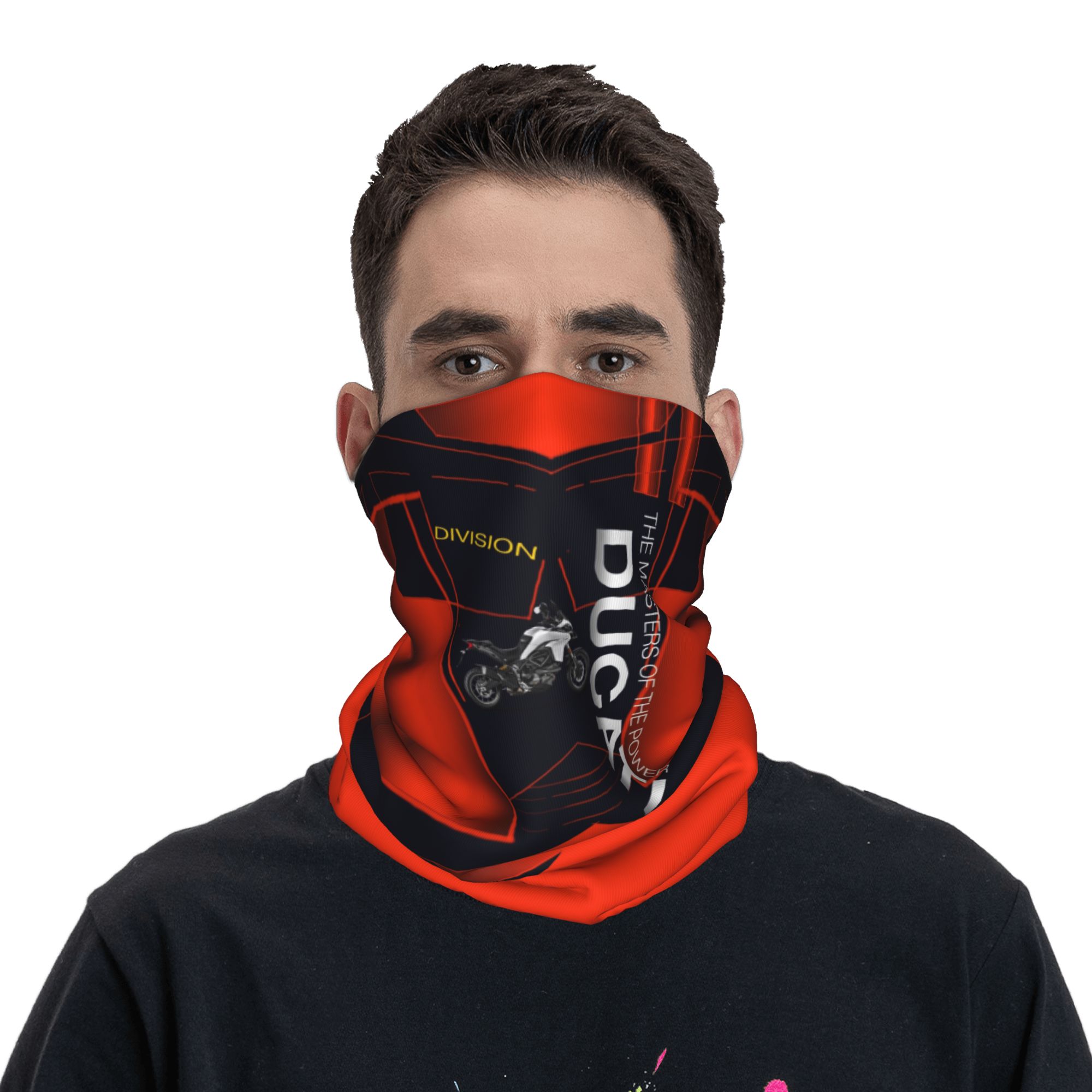 Custom Racing Sprot Ducatis  B - Neck Gaiter Fleece review and price
