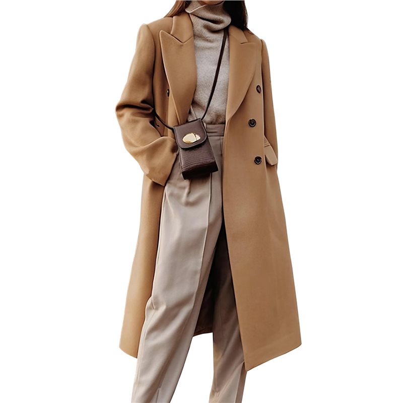 A24F-Womens Long Wool Coats Fa - Wool Coat Peacoat review and price